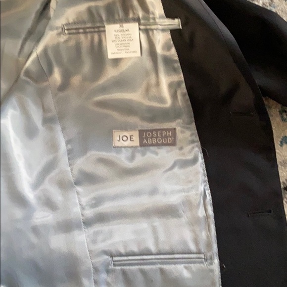 Joe Joseph Abboud black tie tuxedo suit jacket - Picture 5 of 6